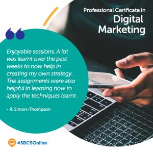 Online Review: Professional Certificate in Digital Marketing