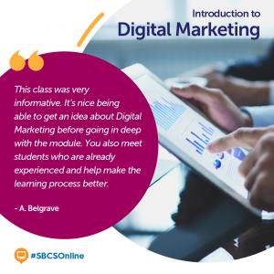 Online Review: Introduction to Digital Marketing