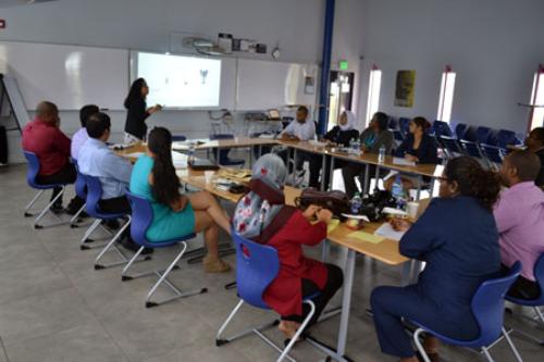 Autodesk representative, Iliana Santoyo with Authorized Training Centers (ATCs) representatives from SBCS, CAD Engineering and Support and Central Technology Centre Limited