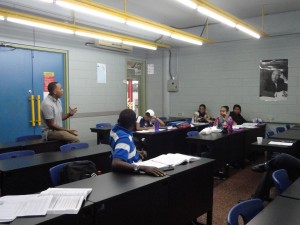 Mr. Thomas explains how ACCA Markers review students’ exam scripts.